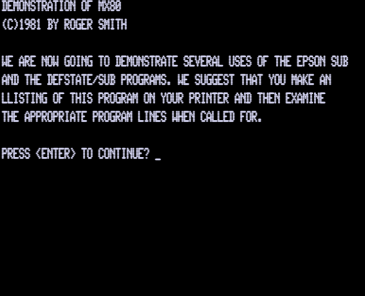 Screen shot